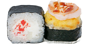 Запеченная креветка с пармезаном